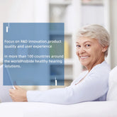 2023 Best Hearing Aids C420 Rechargeable Invisible For Deafness  Elderly Adjustable Micro Wireless Hearing Aid Sound Amplifier - Fashionner